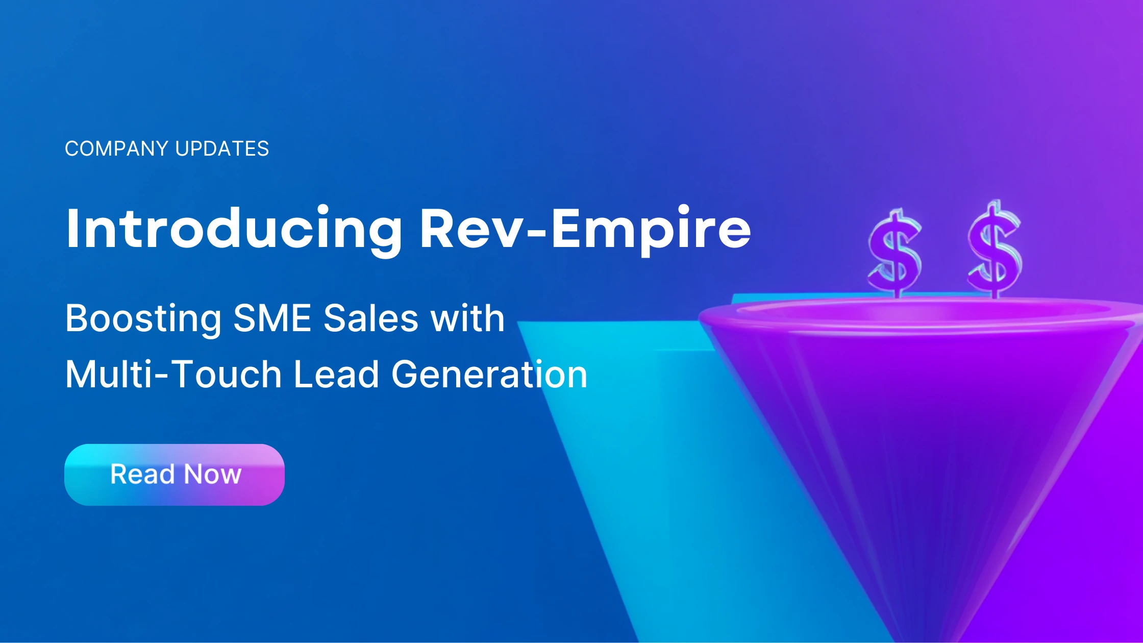 Introduction for Rev-Empire positioning as sales enablement company for growing SMEs